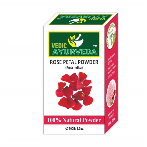 Rose Petals Powder for Skin-Care and Face Pack for Fairness